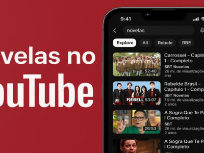 Novelas no YouTube: veja como assistir grátis.