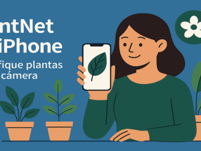 PlantNet no iPhone: Identifique Plantas com a Câmera