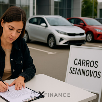 Trocar de veículo pode sair mais barato com financiamento de carro seminovo disponível! Financiamento de carro seminovo